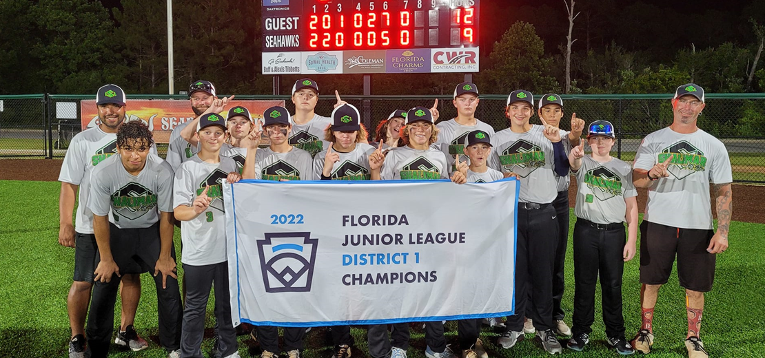 Junior BB Dist 1 & Sect 1 Champs - Shalimar LL