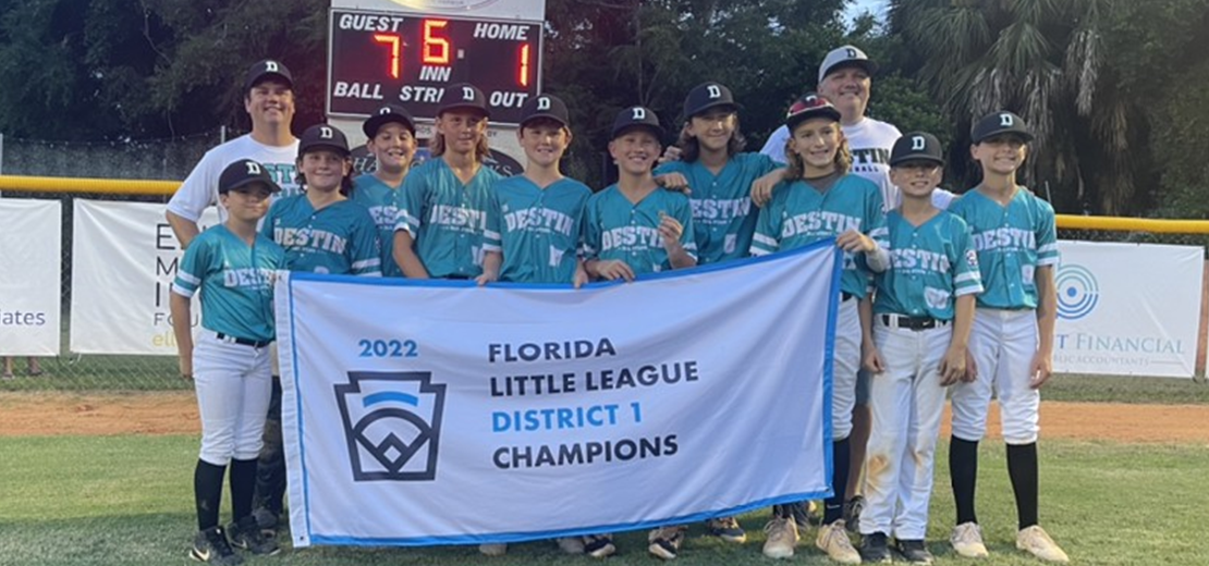 10-12 BB District 1 Champs - Destin LL